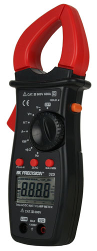 BK Precision 325 True RMS AC/DC Power Clamp Meter