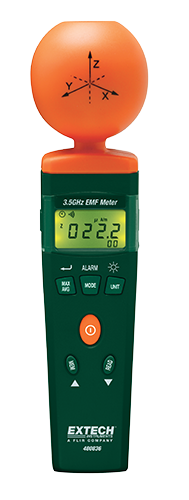 Extech 480846 8GHz RF Electromagnetic Field Strength Meter