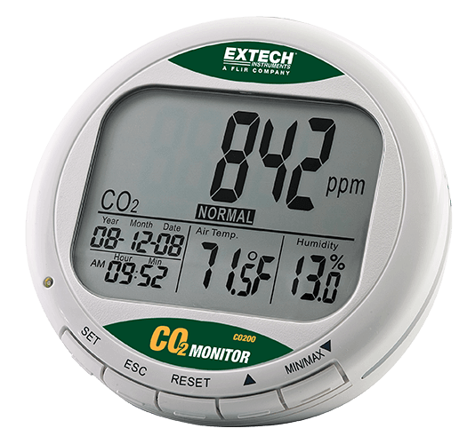 Extech CO210 Desktop Indoor Air Quality CO2