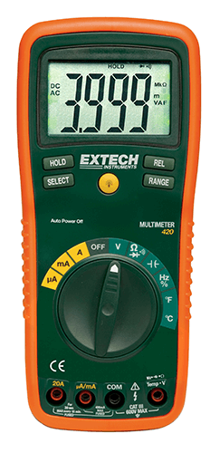 Extech EX420A 11 Function Professional MultiMeter