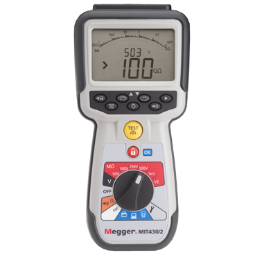 Megger MIT400/2 Industrial Insulation Testers Series