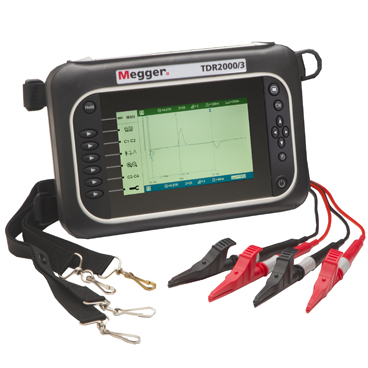 Megger TDR2000/3P Highly Portable, High Resolution, Compact, Dual Channel Time Domain Reflectometers