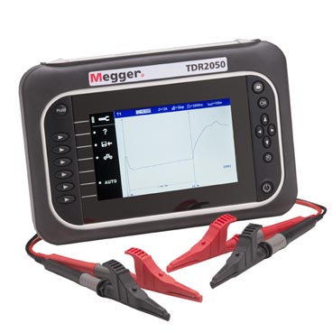 Megger TDR2050 Two Channel Cable Fault Locator for Power Applications