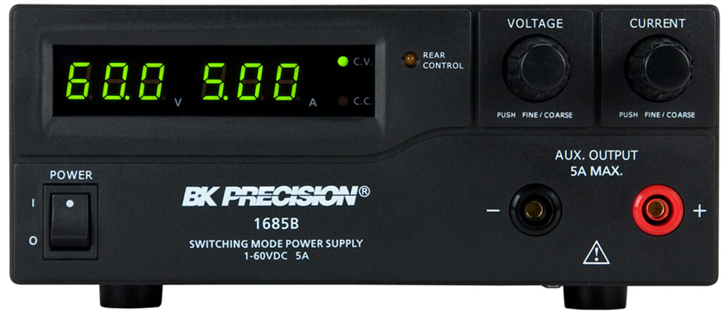 BK Precision 1685B Series 300W-360W Switching Bench DC Power Supplies