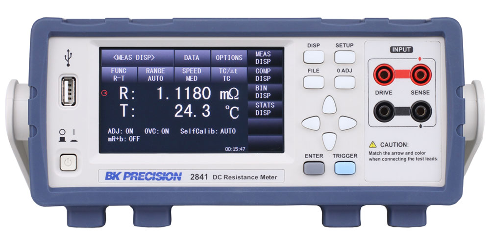 BK Precision 2840 Series DC Resistance Meters