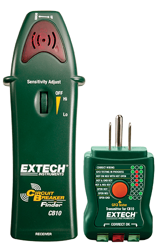Extech CB10 AC Circuit Breaker Finder/Receptacle Tester