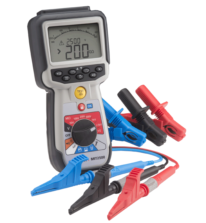 Megger MIT2500 High Voltage Hand-held Insulation and Continuity Tester