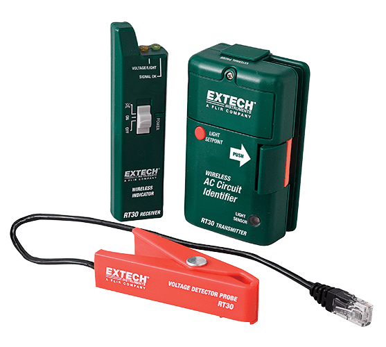Extech RT30 Wireless AC Circuit Identifier (914MHz) with External Probe
